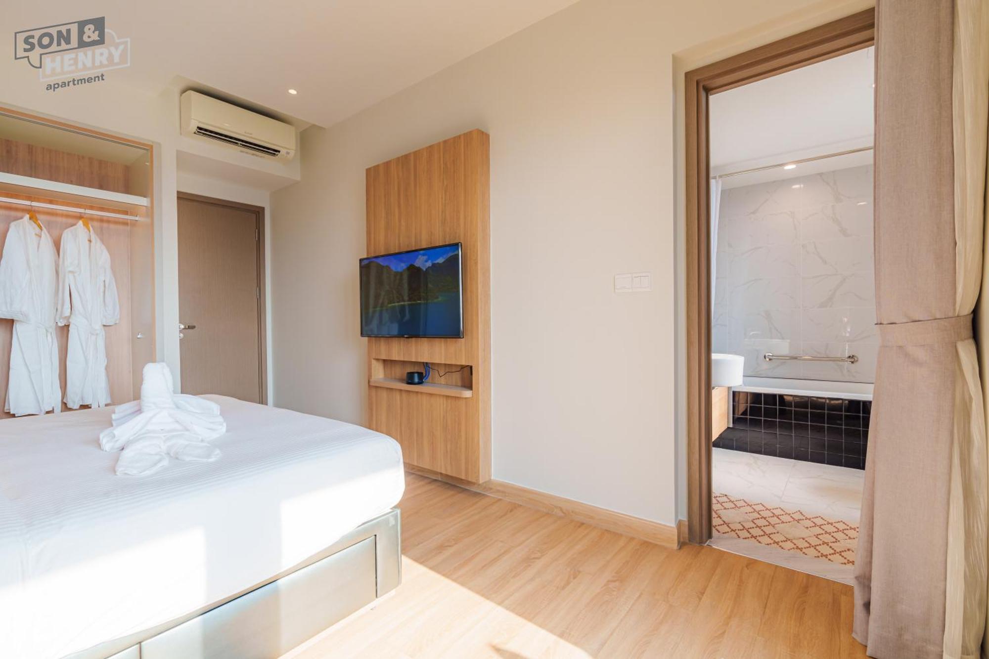 Son&Henry Zenity District 1 Apartman Ho Si Minh-város Kültér fotó